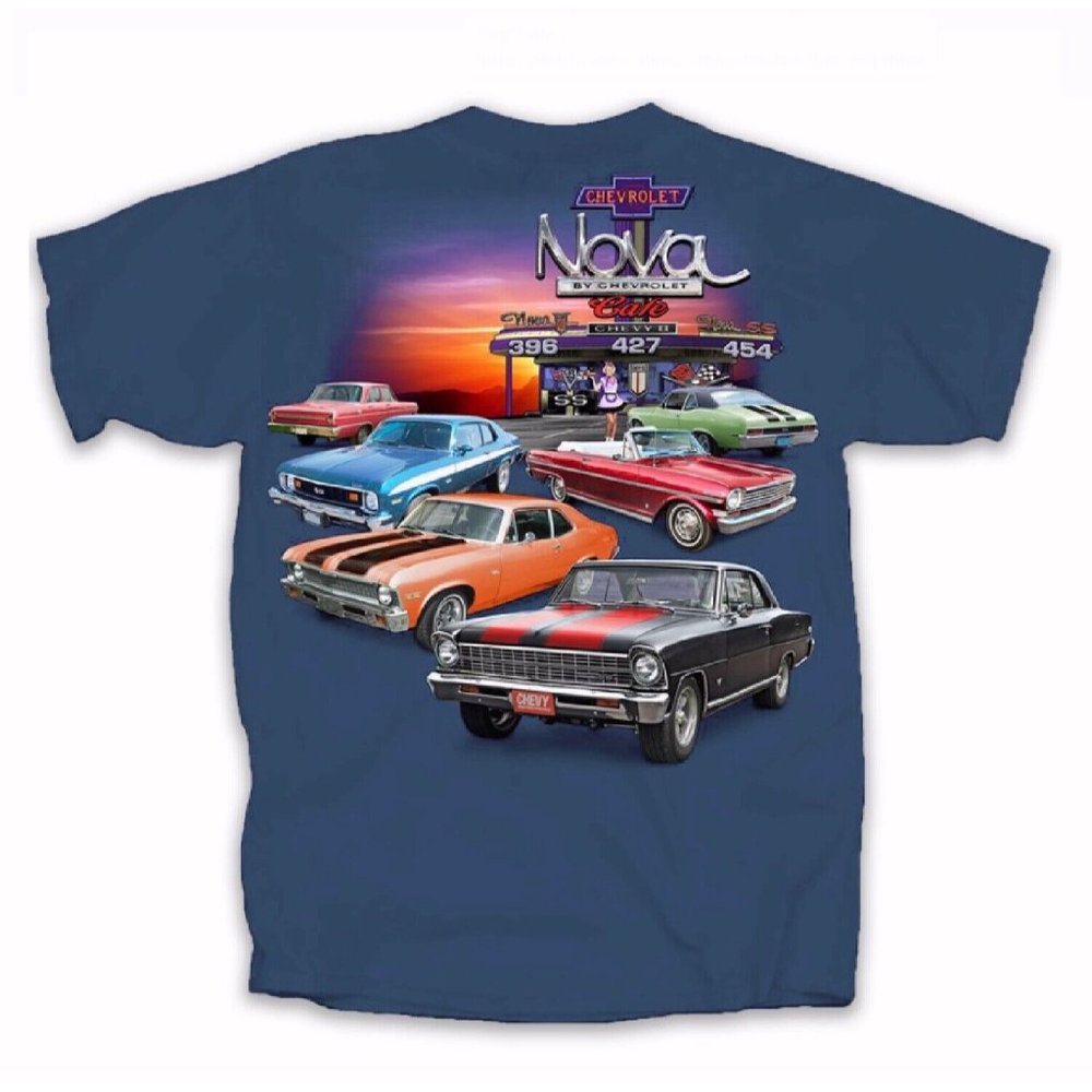 Chevy Chevrolet Nova Collection Short Sleeve T-Shirt - NEW Fast Ship